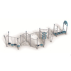 2025 Hot Sale Kids Jungle Gym Climbing Net Children Physical Training Outdoor Playground Equipment for Adventure Park