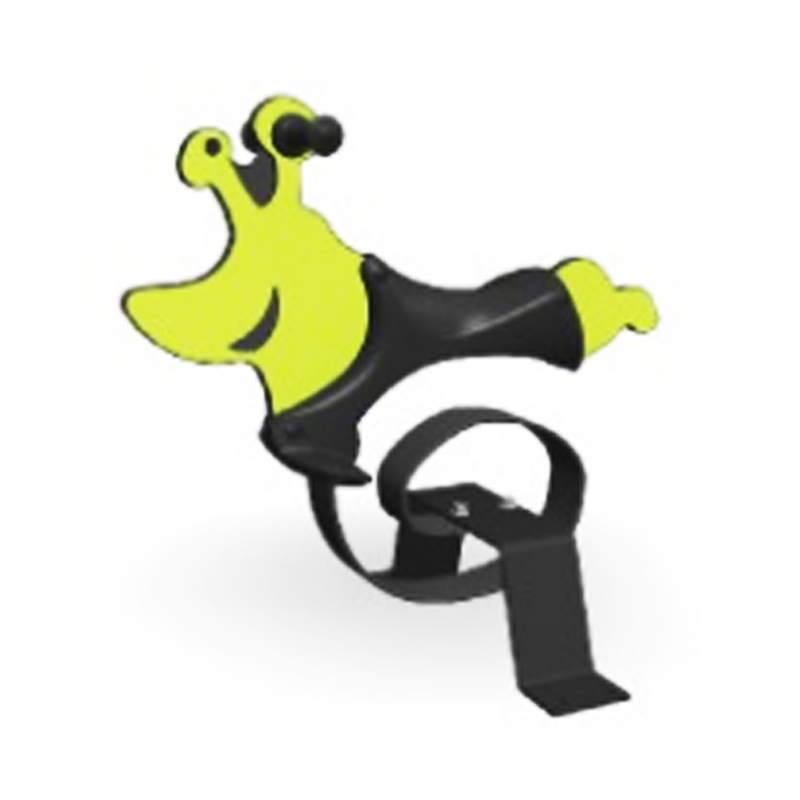 China Supplier Used Playground Equipment PE Plate Children's Spring Wooden Horse Applied in Theme Parks