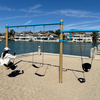 Modern Outdoor Triple Swing Set 