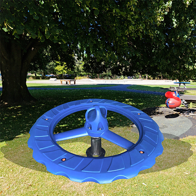 Outdoor Multi-person Mercedes-Benz Steering Wheel Swivel Chair for Children
