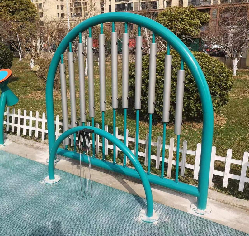 Freestanding Outdoor Drum and Percussion Station for Public Parks