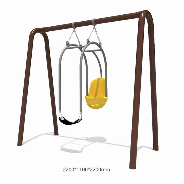 Circular Plate Outdoor Swing for Public Parks