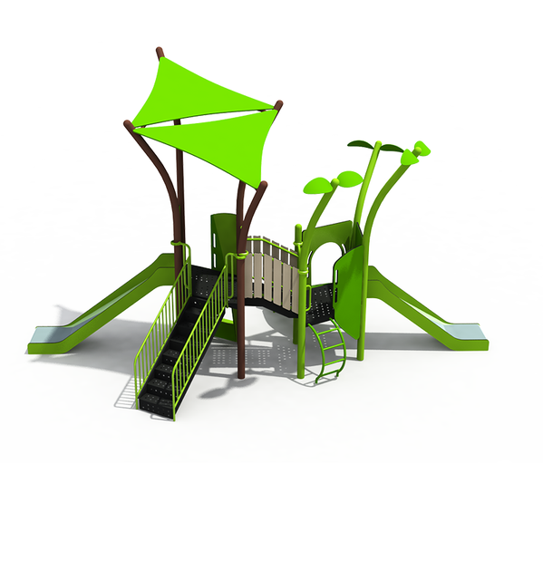 Outdoor PE Board Combination Slide for Amusement Park