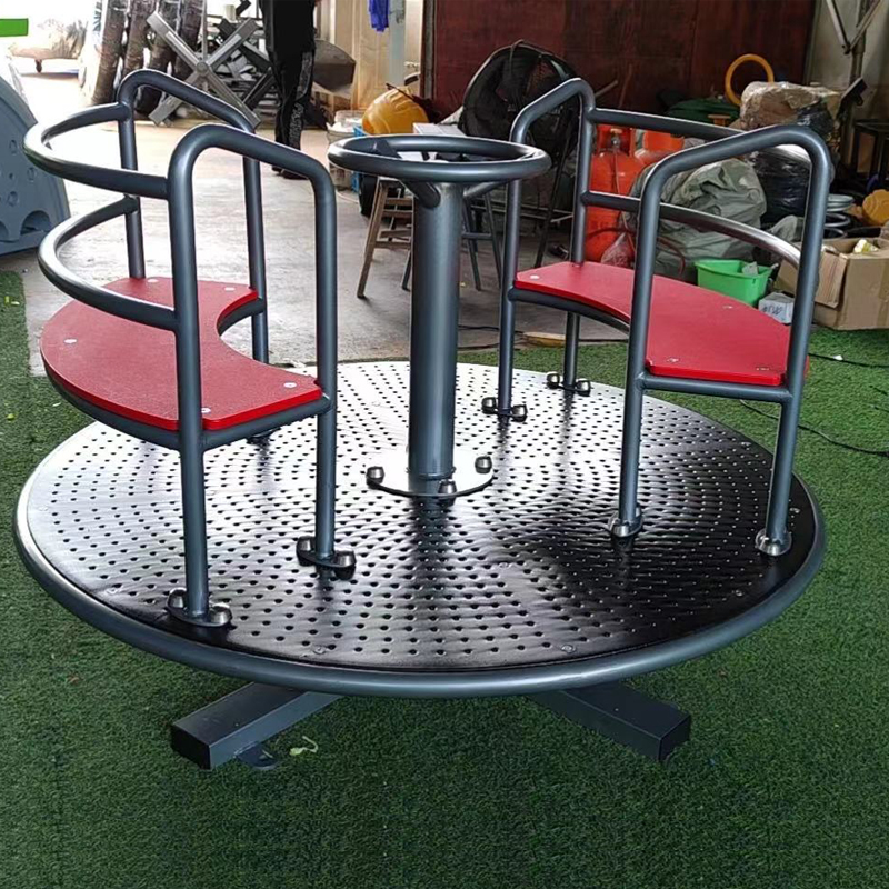 Outdoor Children's Multi-Player Interactive Swivel Chair Series High Quality Mini Carousel Indoor Playground Equipment Price