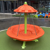 Large Outdoor Commercial Playground Equipment Kids Non-Powered Swivel Chair Set for Amusement