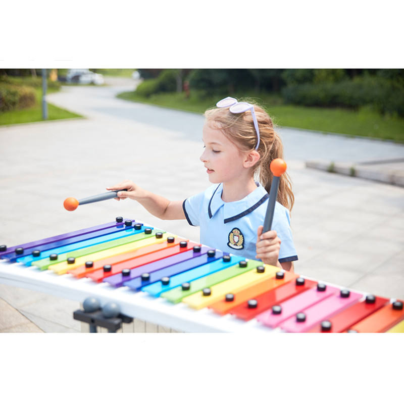 2025 New Free Standing Percussion Music Instruments Outdoor Indoor Playground Musical Play Equipment for Kids