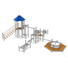 Customized Outdoor Children Playground with Water 304 Stainless Sand and Water Play Equipment for Them Park outdoorplay