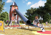 Futuristic Space-Themed Playground System