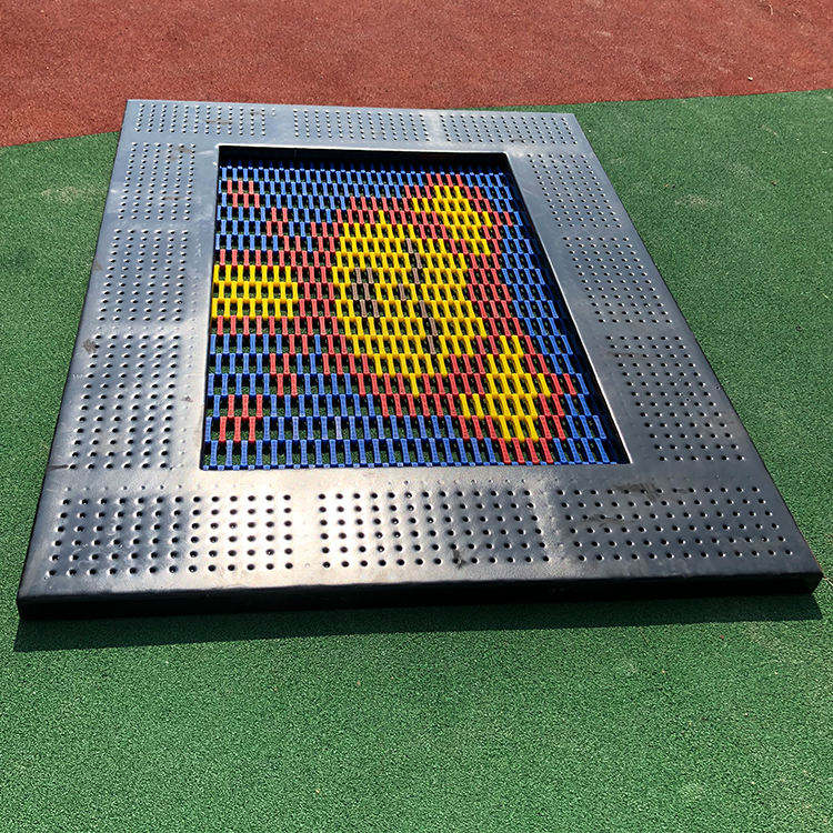 Customizable In-Ground Modular Bouncing Playground