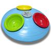 Outdoor Kids Playground Equipment Swivel Seat Three-person Flying Saucer Turntable Kids Gardening Toys Games