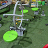 Garden Children's Balance Seesaw with Plastic Seats for Toddlers, Suitable for Amusement Parks, Communities, Squares and Schools