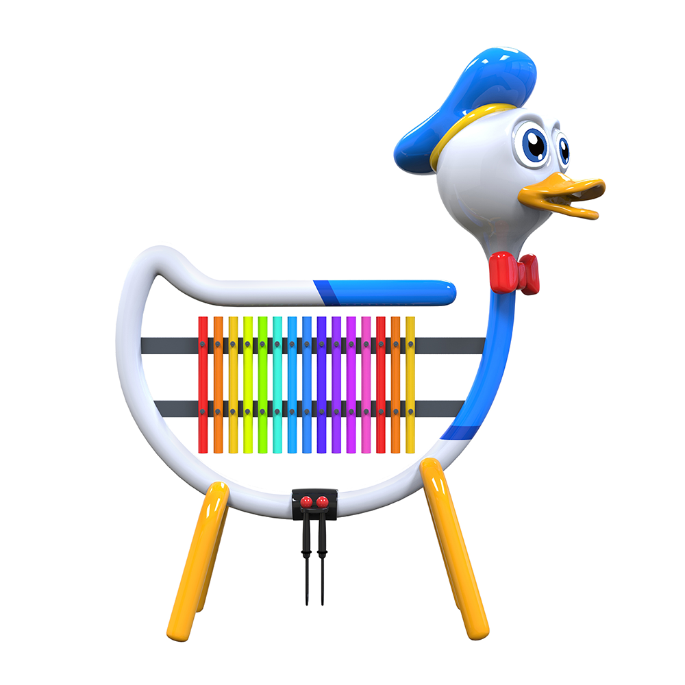 Cute Animal Outdoor Musical Instrument Wall Xylophone Glockenspiel Percussion Play Kids Music Toy