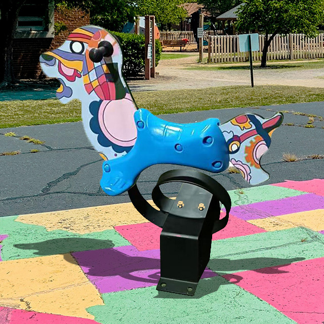 Customized Deer Spring Rider for Kindergarten 