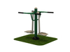 Outdoor Dual-User Balance and Coordination Trainer