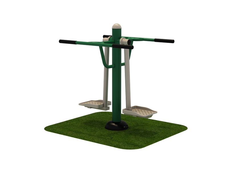 Outdoor Dual-User Balance and Coordination Trainer