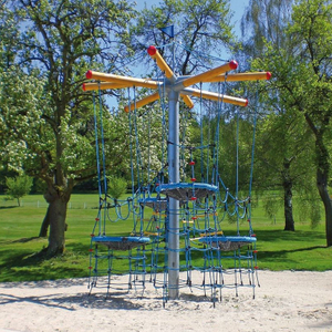 Children's Outdoor Adventure Climbing Frames for Physical Training in Amusement Parks Rope Challenge Game KidsClimbing Equipment