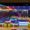 New Design Commercial Amusement Park Kids Play Equipment Indoor Playground with Gymnastics Trampoline