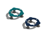 2025 New Round Spring Seat Children's Outdoor Balance Plastic Seesaw Large Outdoor Play Equipment