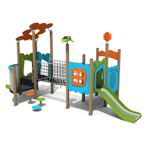 High Quality Commercial Children's Outdoor Stainless Steel Slide Playground Large Outdoor Play Equipment