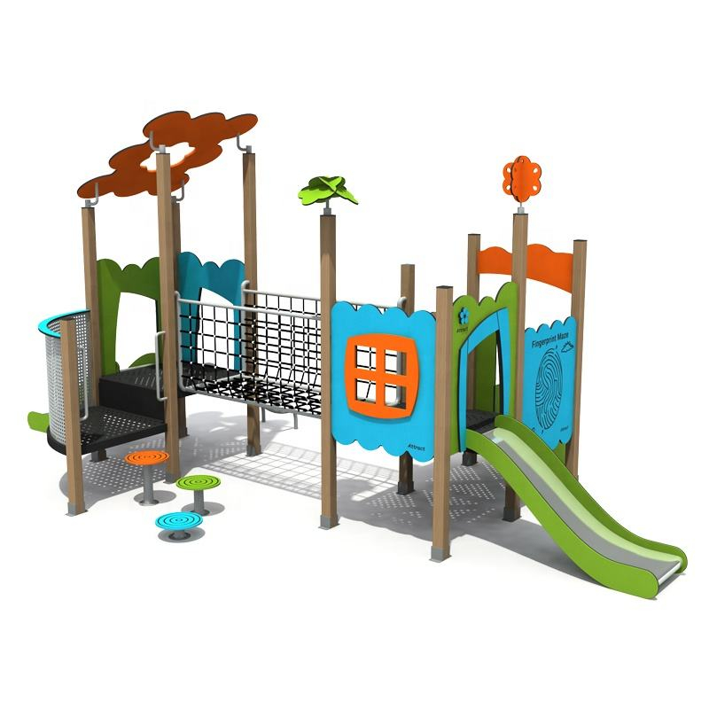 High Quality Commercial Children's Outdoor Stainless Steel Slide Playground Large Outdoor Play Equipment