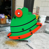 The Latest Outdoor Amusement Equipment, Animal Rocking Horse PE Board Children's Spring Joystick