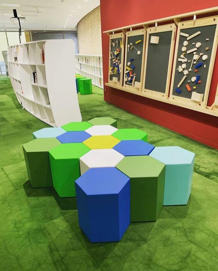 Block Tiles Soft Foam Interactive Playground