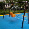 Durable Outdoor Double Swing Set for Park and Community Use