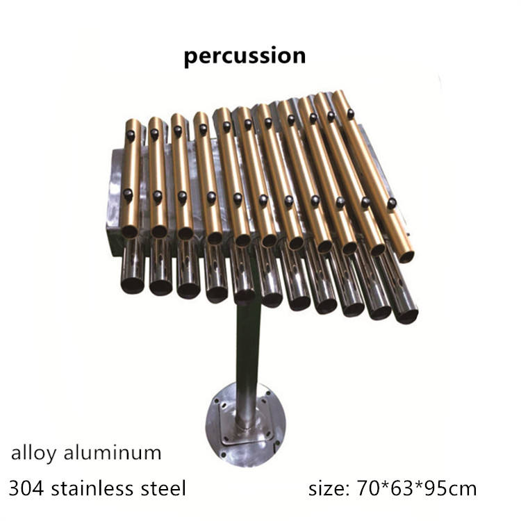 Outdoor Playground Equipment Tubular Bells Percussion Instrument Melodious Bells Ring Pipe Music Toy for Kids
