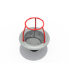 Outdoor Big Bowl Swivel Chair for Amusement Park