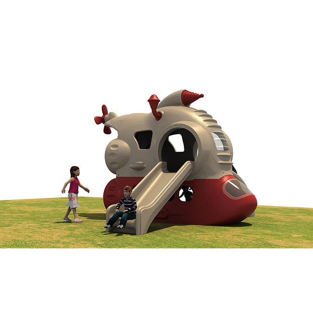 Wholesale Playground Equipment Space Fish Boat 