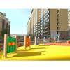 Kids Kindergarten Outdoor Learning Wall Interactive Play Panel PE Board Playground Panel for Theme Park