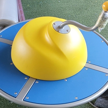 Outdoor 360 Degree UFO-Shaped Kids Swivel Chair 