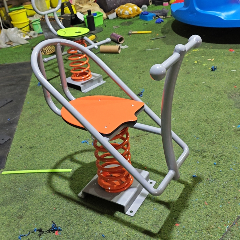 Higher Quality Children's Rocking Spring Horse Outdoor Metal Spring Seesaw Toys Indoor/Outdoor Playground Equipment