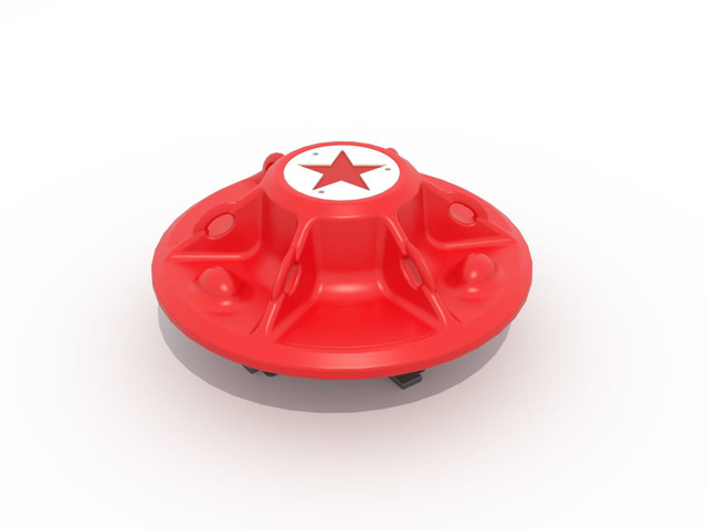 LLDPE Plastic Swivel Chair for Children Indoor/Outdoor UV & Sun Protection for Kindergarten & Amusement Park Playgrounds