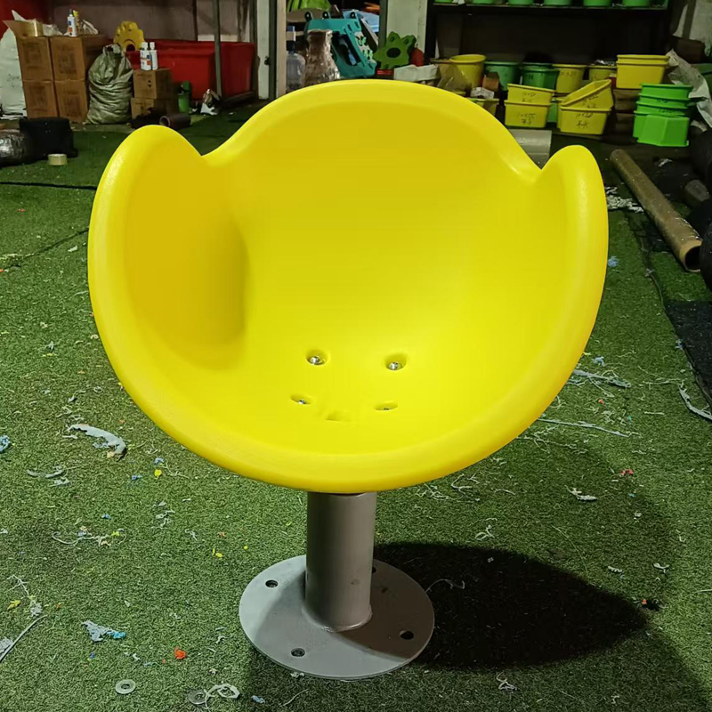 Indoor Outdoor Children's Swivel Seats McDonald's Plastic Play Sets Parks Schools Children's Playgrounds Snail swivel chair