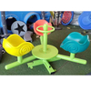Three-Person Swivel Chair Snail Design for Amusement Park Rides Outdoor Children's Hand-pushed Carousels Are Selling Well