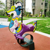 Color Can Be Customized Outdoor Spring Rider for Park
