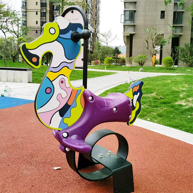Color Can Be Customized Outdoor Spring Rider for Park