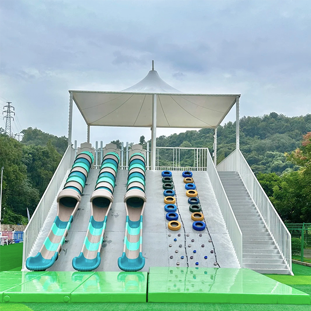 Customized Children Kids PlayGround Equipment Garden Commercial Outdoor Slide Playground