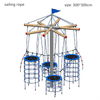 Children's Outdoor Adventure Climbing Frames for Physical Training in Amusement Parks Rope Challenge Game KidsClimbing Equipment