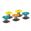 High-end Customized Colorful PE Plate Children Spring Swing Seat Outdoor Playground Equipment Spring Plum Blossom Pile