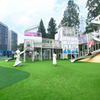 Free Design Space Theme Big Outdoor Play Equipment Stainless Slide Amusement Park Equipment Children Playground