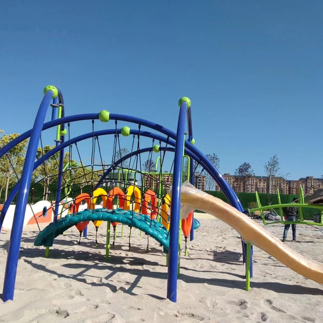 Rope Climbing Outdoor Playground