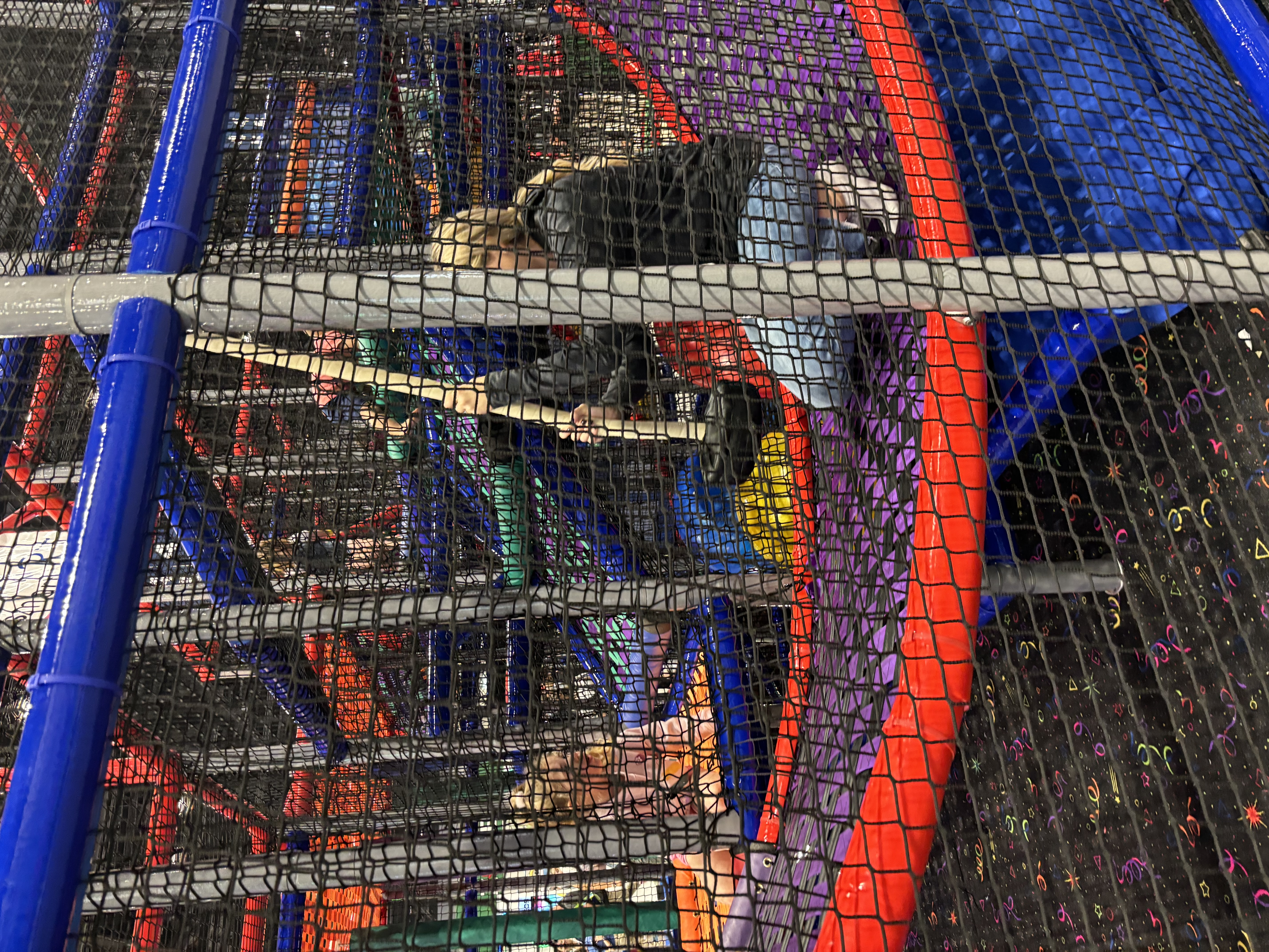 Indoor Multi-Level Soft Play Maze with Ball Pit