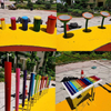 Children Outdoor Musical Instrument Stainless Steel Heat-resistant Durable Playground Park Community