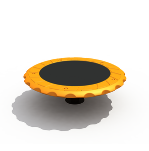 Outdoor Environmental-friendly Material Children Exercise Physical Fitness Flat Swivel Chair for Kindergarten