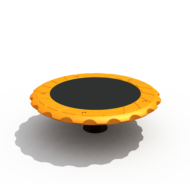 Outdoor Environmental-friendly Material Children Exercise Physical Fitness Flat Swivel Chair for Kindergarten