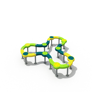 Outdoor Adventure Splicing Single Plank Bridge
