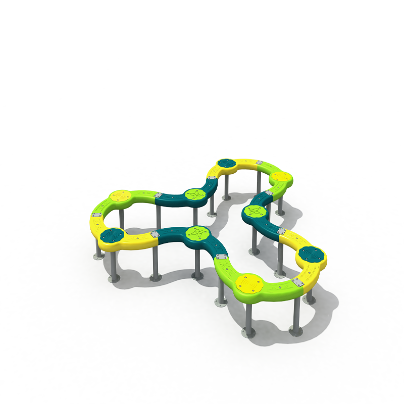 Outdoor Adventure Splicing Single Plank Bridge
