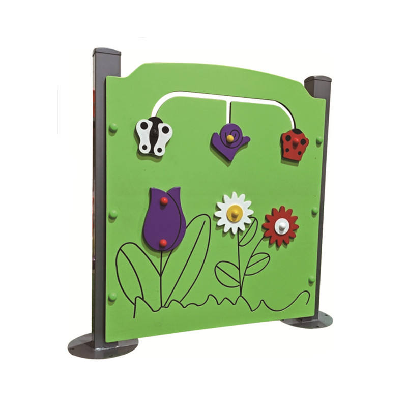Kids Kindergarten Outdoor Learning Wall Interactive Play Panel PE Board Playground Panel for Theme Park